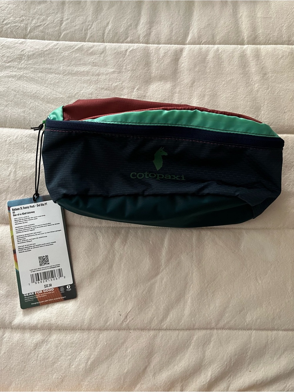 Brand New Cotopaxi Bataan 3L Fanny Pack - Del Día